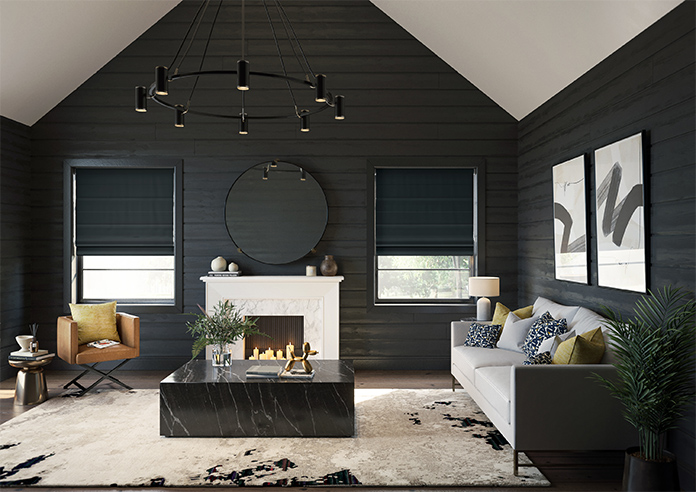 Hartford, Dream Black - Roman Blind - Image 8